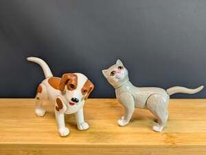 Vintage 1995 Mattel Barbie Pet Doctor Vet Pets - Dog and Cat